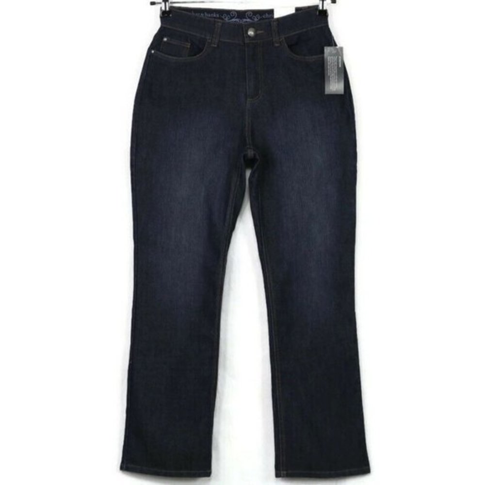Christopher & Banks Classic Fit Barely Boot Jeans Stretch 4 Short 4 x 29